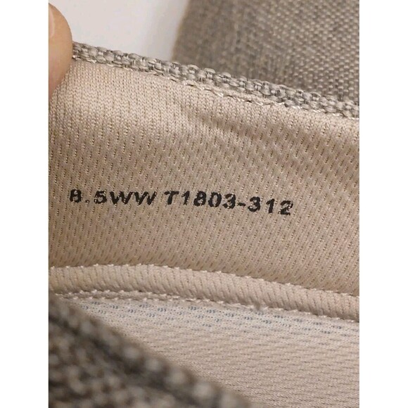 Trotters 8.5 WW Accent Comfort Slip-on Canvas Loafer Sage Leather & Jute - Picture 14 of 16